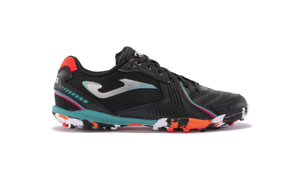 Joma Dribling 2401 Turf Soccer Shoes - Black/Orange/Multi