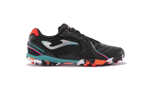 Joma Dribling 2401 Turf Soccer Shoes - Black/Orange/Multi