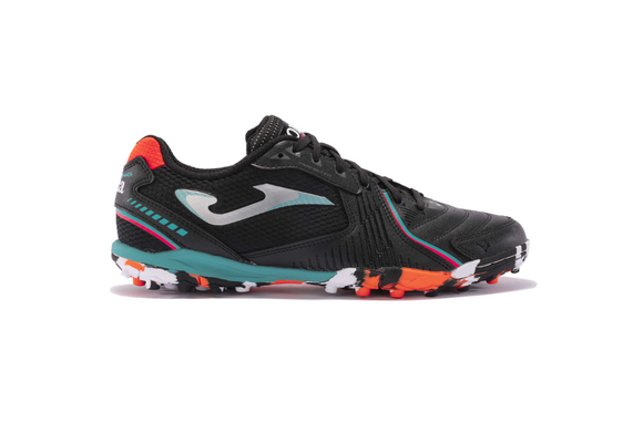 Joma Dribling 2401 Turf Soccer Shoes - Black/Orange/Multi