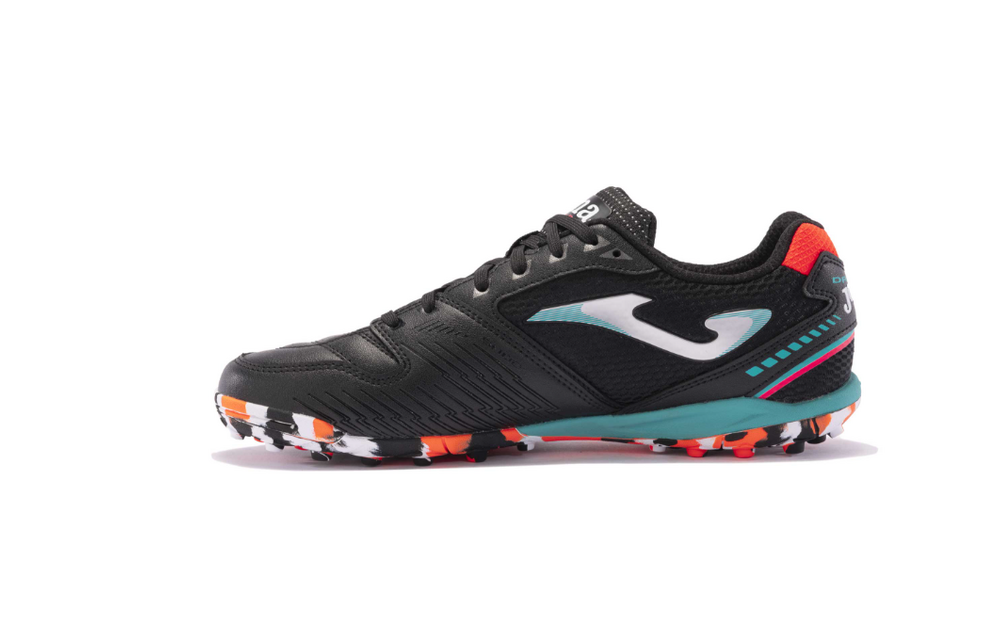 Joma Dribling 2401 Turf Soccer Shoes - Black/Orange/Multi