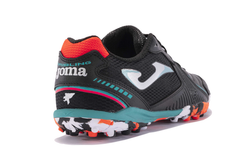 Joma Dribling 2401 Turf Soccer Shoes - Black/Orange/Multi