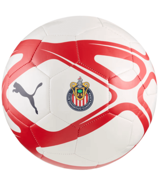 Puma Puma Chivas DG 2025 Culture Soccer Ball - White/Red