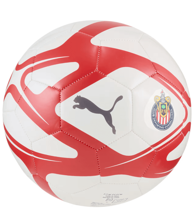 Puma Puma Chivas DG 2025 Culture Soccer Ball - White/Red