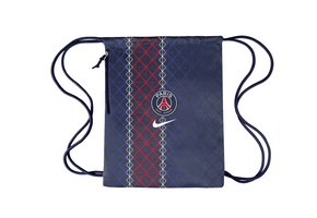 Nike PSG Paris Saint Germain 2025 Heritage Gym Sack Clinch Bag - Midnight Navy/Red