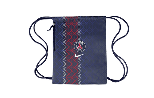 Nike PSG Paris Saint Germain 2025 Heritage Gym Sack Clinch Bag - Midnight Navy/Red