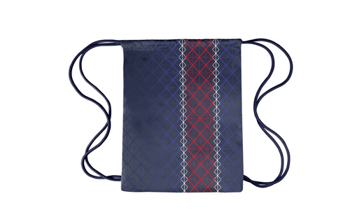 Nike PSG Paris Saint Germain 2025 Heritage Gym Sack Clinch Bag - Midnight Navy/Red