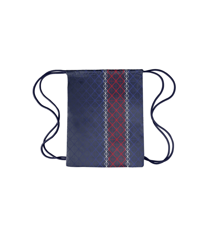 Nike Nike PSG Paris Saint Germain 2025 Heritage Gym Sack Clinch Bag - Midnight Navy/Red