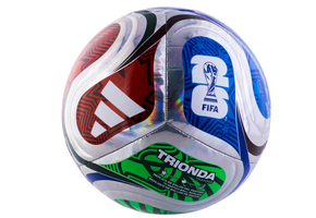 adidas FIFA World Cup 2026 Trionda Training Foil Soccer Ball - Multicolor/White/Royal Blue/Solar Blue