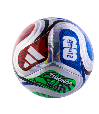 adidas adidas FIFA World Cup 2026 Trionda Training Foil Soccer Ball - Multicolor/White/Royal Blue/Solar Blue
