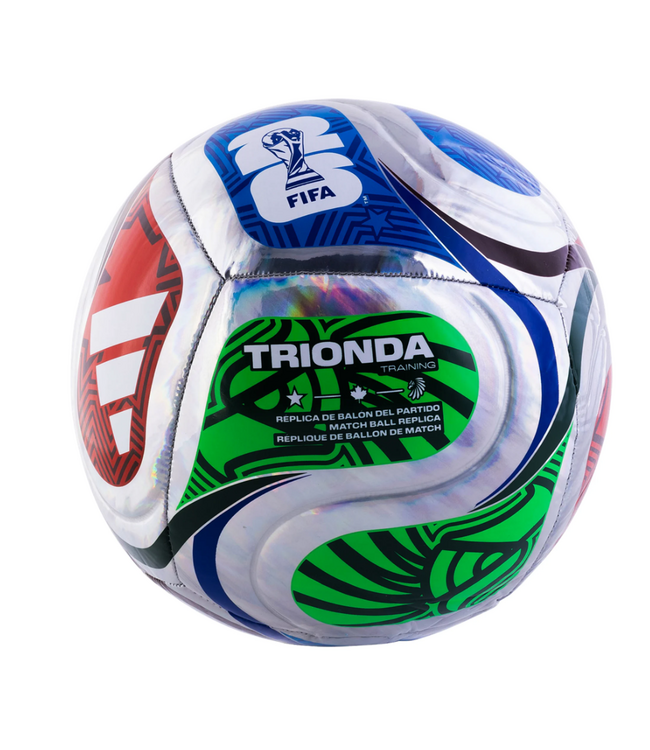 adidas adidas FIFA World Cup 2026 Trionda Training Foil Soccer Ball - Multicolor/White/Royal Blue/Solar Blue