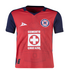 Pirma Pirma Youth Cruz Azul 2024-25 Third Jersey - Red/Navy Blue