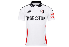 adidas Fulham 2024 - 25 Home Jersey - White/Black