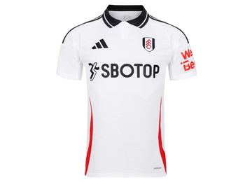 adidas Fulham 2024 - 25 Home Jersey - White/Black