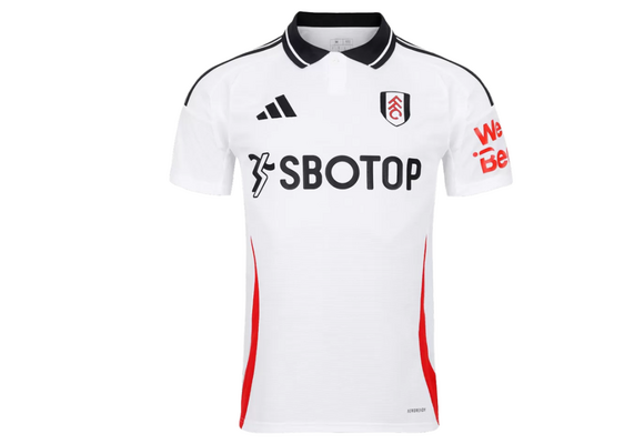 adidas Fulham 2024 - 25 Home Jersey - White/Black