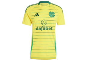 adidas Celtic 2024 - 25 Away Jersey - Yellow/Team Green