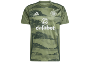adidas Celtic 2024 - 25 Third Jersey - Tint Navy Green/Silver