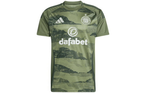 adidas Celtic 2024 - 25 Third Jersey - Tint Navy Green/Silver