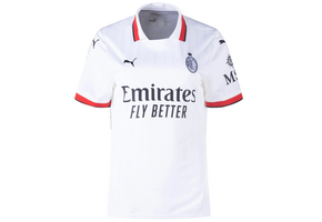 Puma Womens AC Milan 2024 - 25 Away Jersey - White/Red/Black