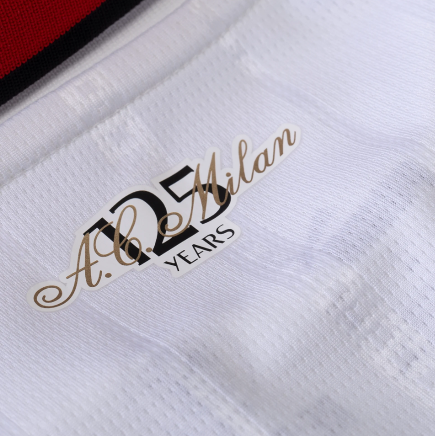 Puma Womens AC Milan 2024 - 25 Away Jersey - White/Red/Black