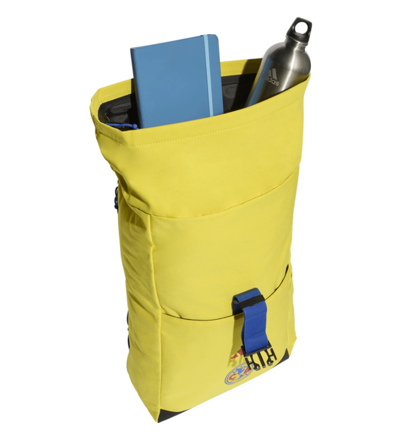 adidas Club America 2025 - 26 Backpack - Yellow/Red/Navy Blue