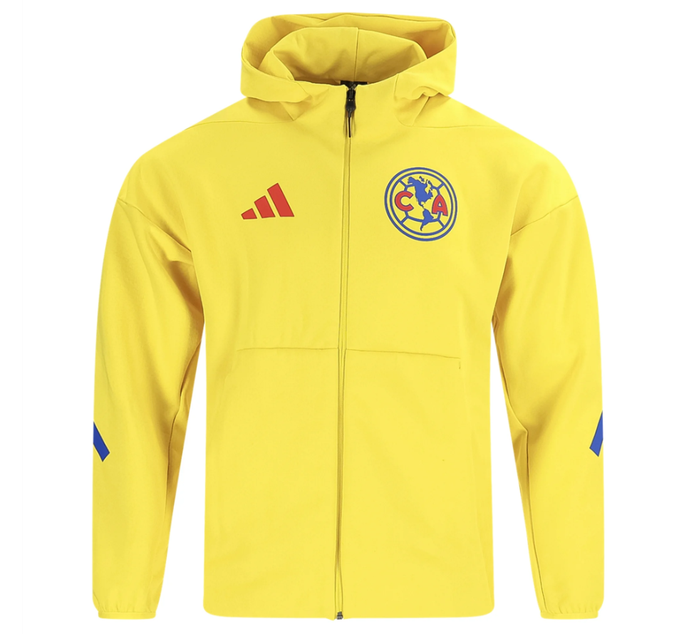 adidas Club America 2025 - 26 ZNE Anthem Jacket - Yellow