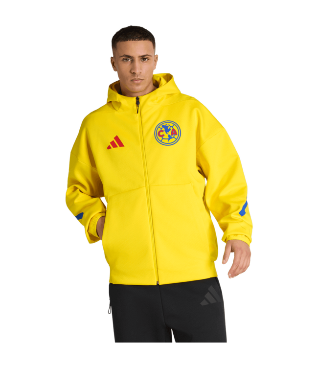 adidas adidas Club America 2025 - 26 ZNE Anthem Jacket - Yellow