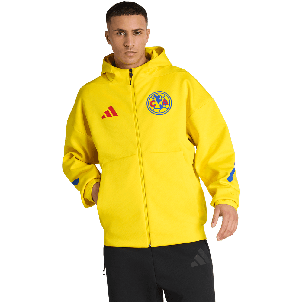 adidas Club America 2025 - 26 ZNE Anthem Jacket - Yellow