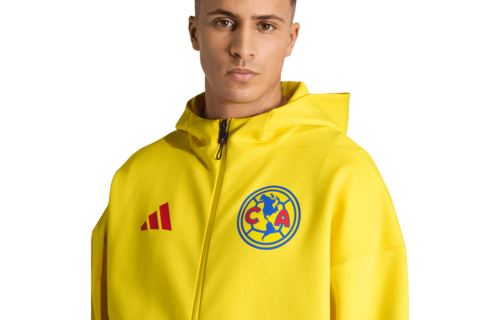 adidas Club America 2025 - 26 ZNE Anthem Jacket - Yellow