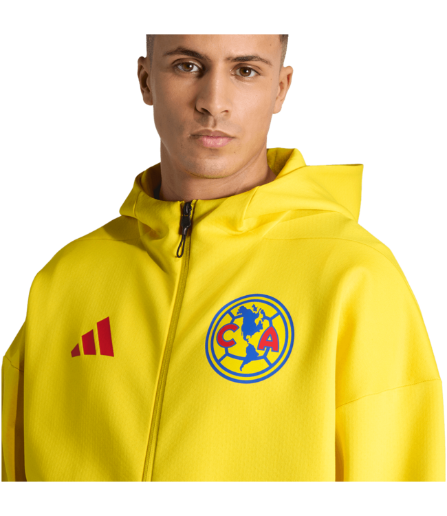 adidas adidas Club America 2025 - 26 ZNE Anthem Jacket - Yellow