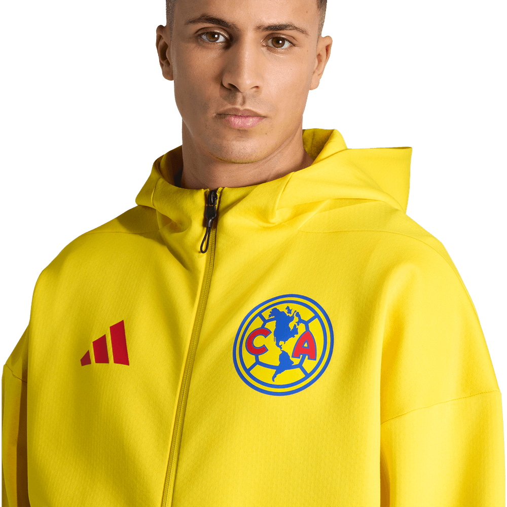 adidas Club America 2025 - 26 ZNE Anthem Jacket - Yellow