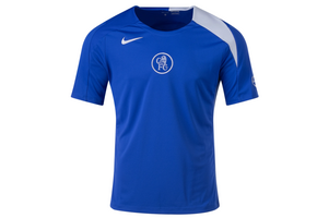 Nike Chelsea 2025 - 26 T90 DriFit Strike PreMatch Jersey - Game Royal/Field Silver