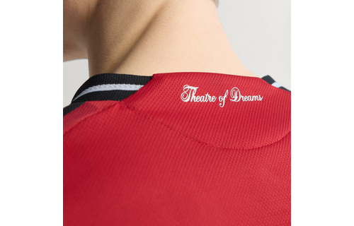 adidas Manchester United 2025 - 26 Authentic Long Sleeve Home Jersey - Red