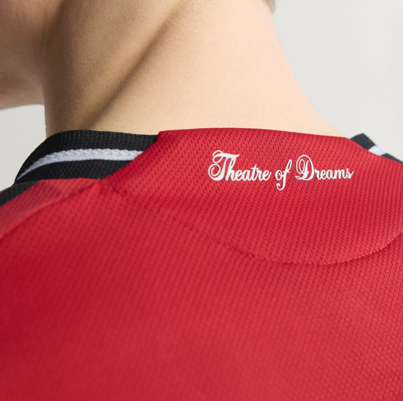 adidas Manchester United 2025 - 26 Authentic Long Sleeve Home Jersey - Red