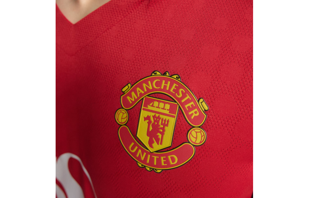 adidas Manchester United 2025 - 26 Authentic Long Sleeve Home Jersey - Red