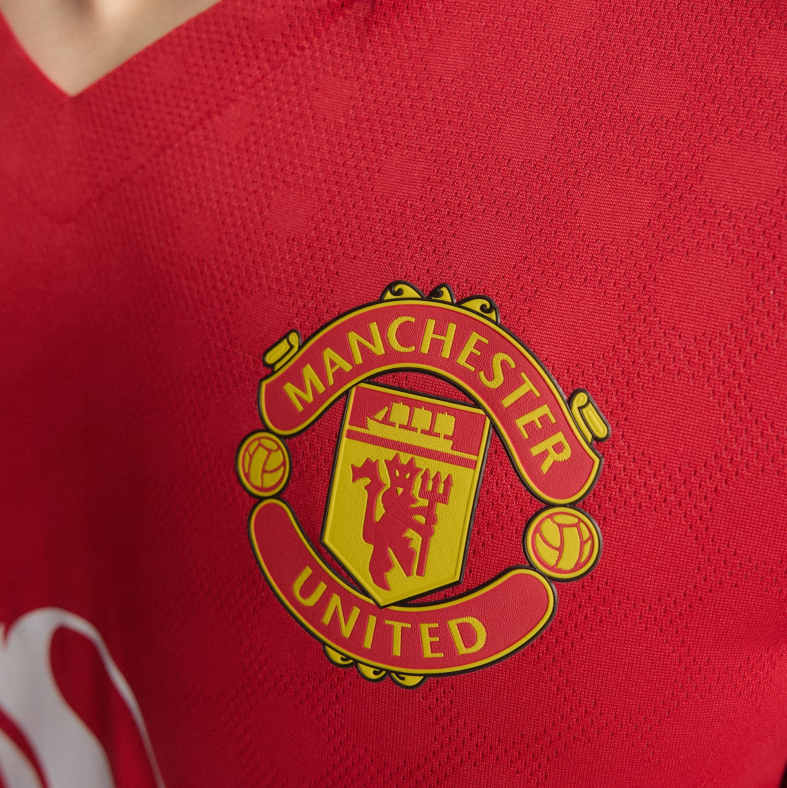 adidas Manchester United 2025 - 26 Authentic Long Sleeve Home Jersey - Red