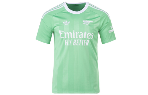 adidas Arsenal 2025 - 26 Third Goalkeeper Jersey - Semi Screaming Green/White