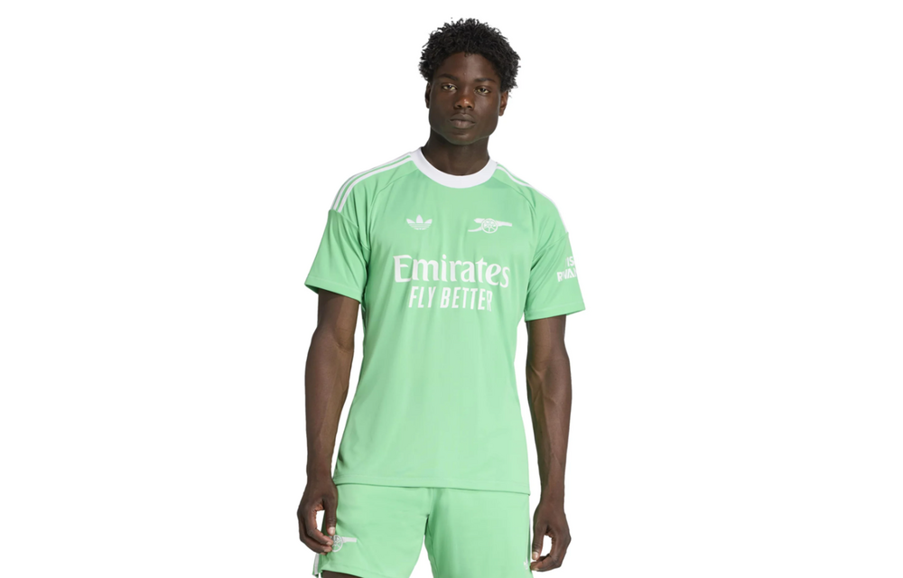 adidas Arsenal 2025 - 26 Third Goalkeeper Jersey - Semi Screaming Green/White