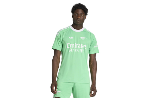 adidas Arsenal 2025 - 26 Third Goalkeeper Jersey - Semi Screaming Green/White