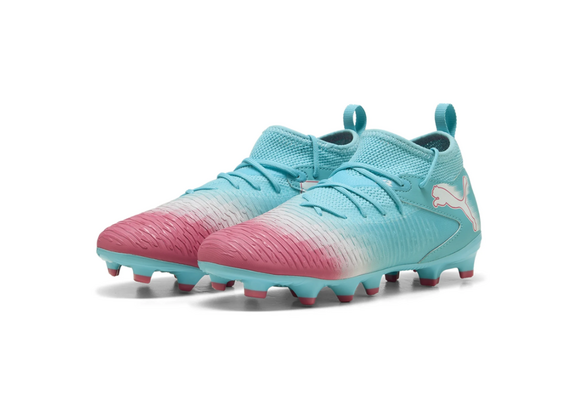 Puma Jr Future 8 Match FG/AG Rechange Pack - Hero Blue/White/Sunset Pink