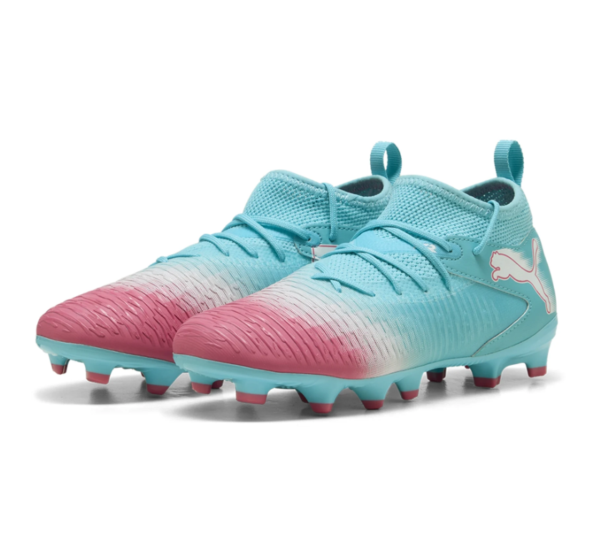 Puma Jr Future 8 Match FG/AG Rechange Pack - Hero Blue/White/Sunset Pink