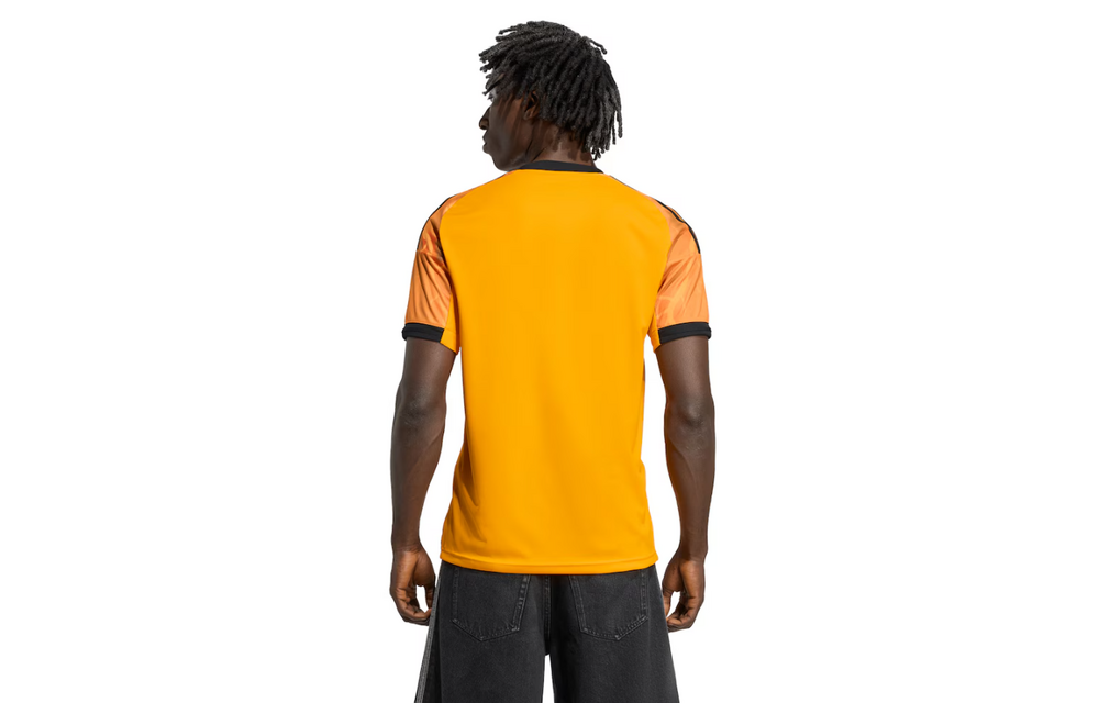 adidas AS Roma 2025-26 Away Jersey - Crew Orange