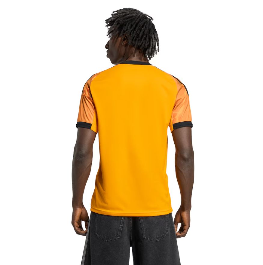 adidas AS Roma 2025-26 Away Jersey - Crew Orange