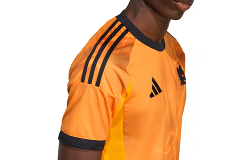 adidas AS Roma 2025-26 Away Jersey - Crew Orange