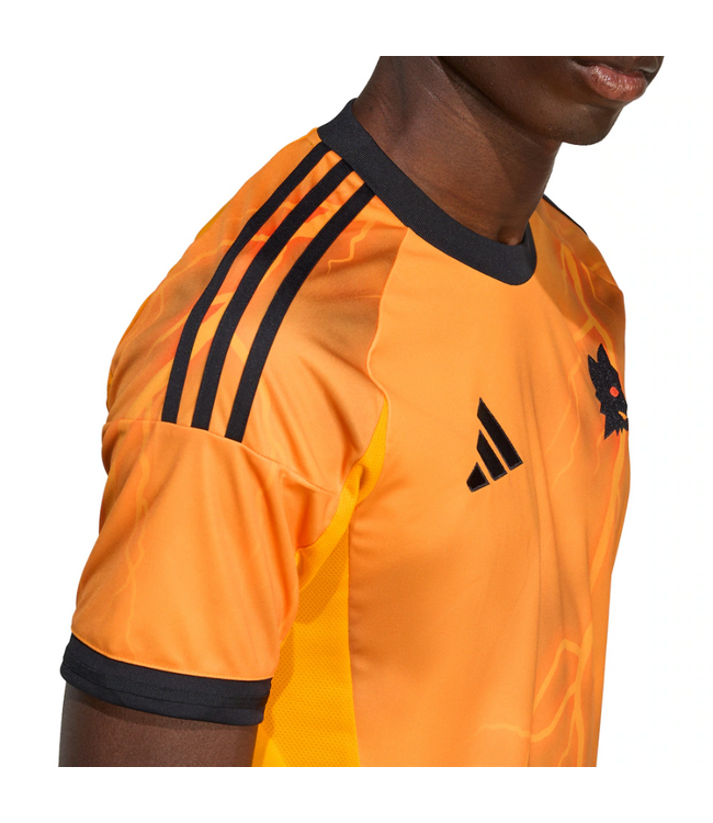 adidas adidas AS Roma 2025-26 Away Jersey - Crew Orange