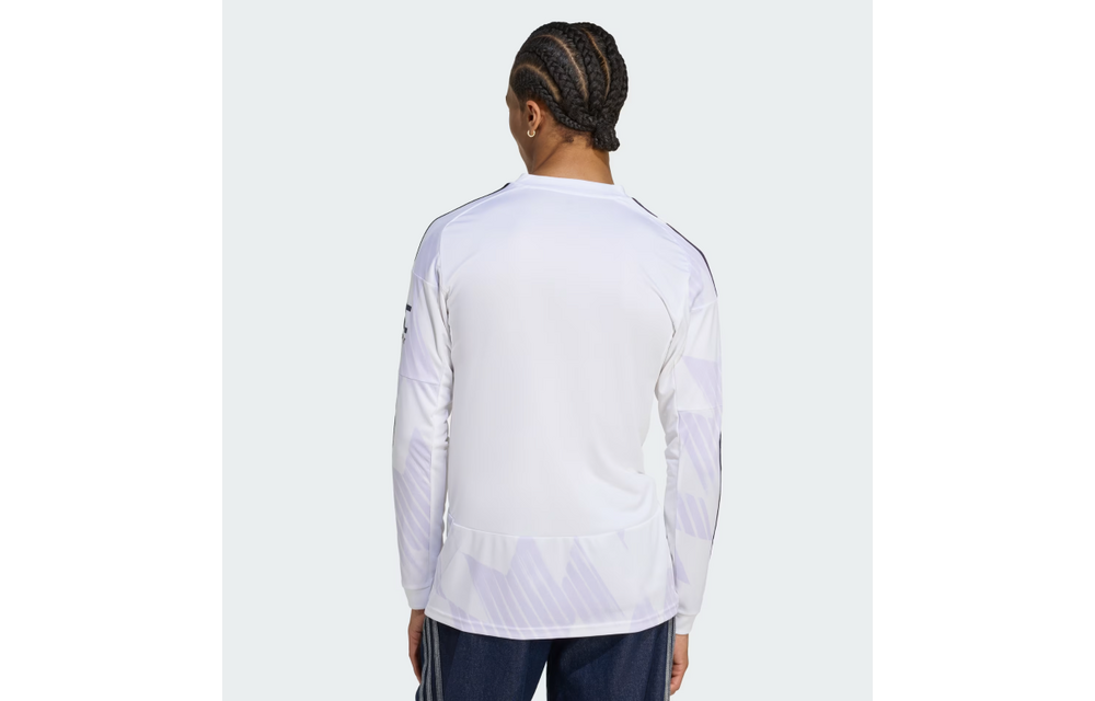 adidas Manchester United 2025 - 26 Long Sleeve Away Jersey - White
