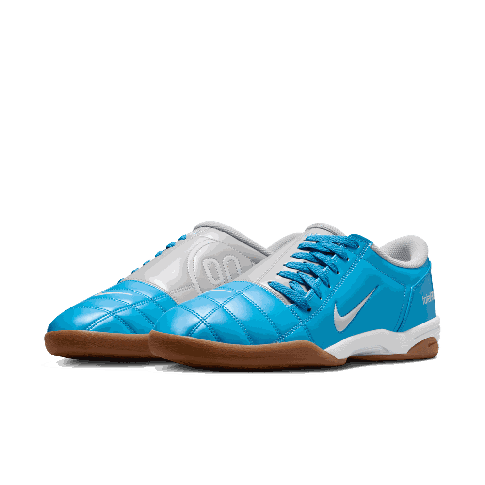 Nike Total 90 III IC 2025 Indoor Shoes - University Blue/Vast Grey/Gum Medium Brown/White