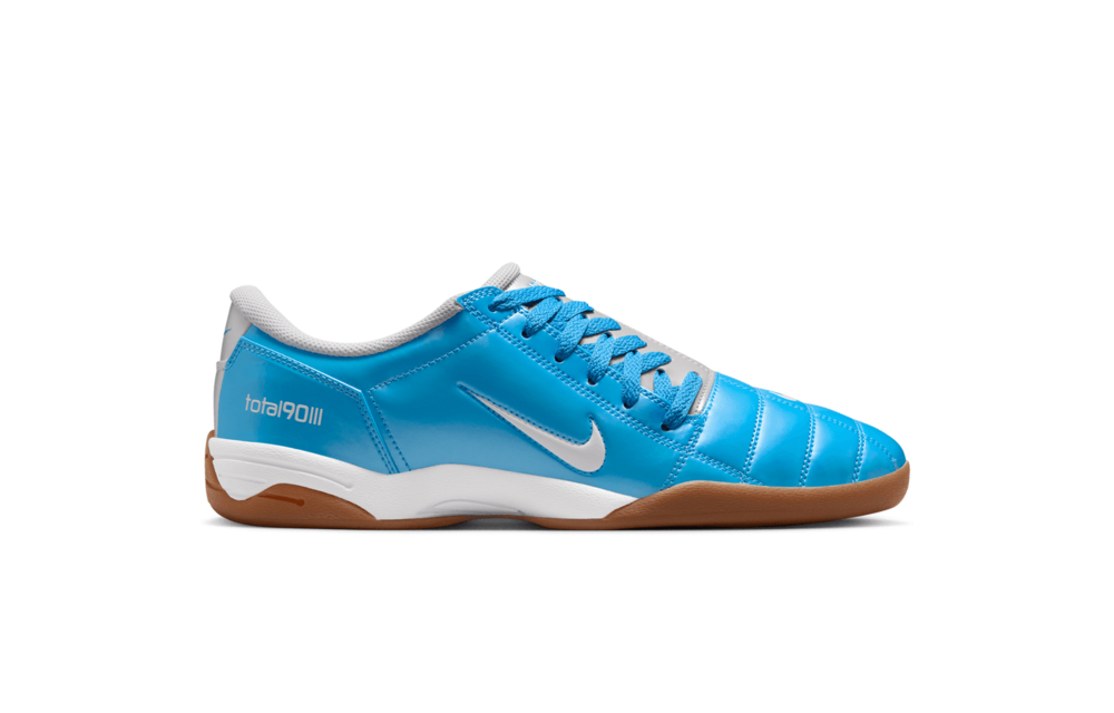 Nike Total 90 III IC 2025 Indoor Shoes - University Blue/Vast Grey/Gum Medium Brown/White