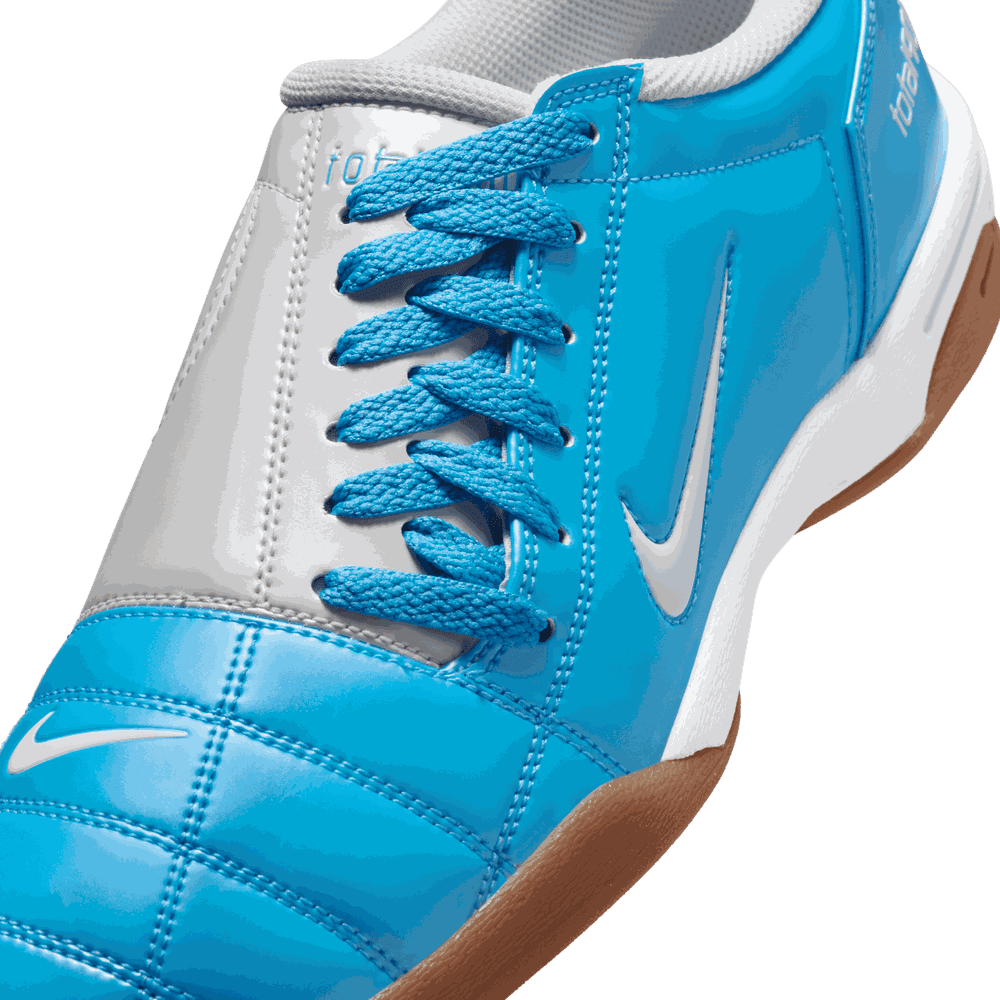 Nike Total 90 III IC 2025 Indoor Shoes - University Blue/Vast Grey/Gum Medium Brown/White