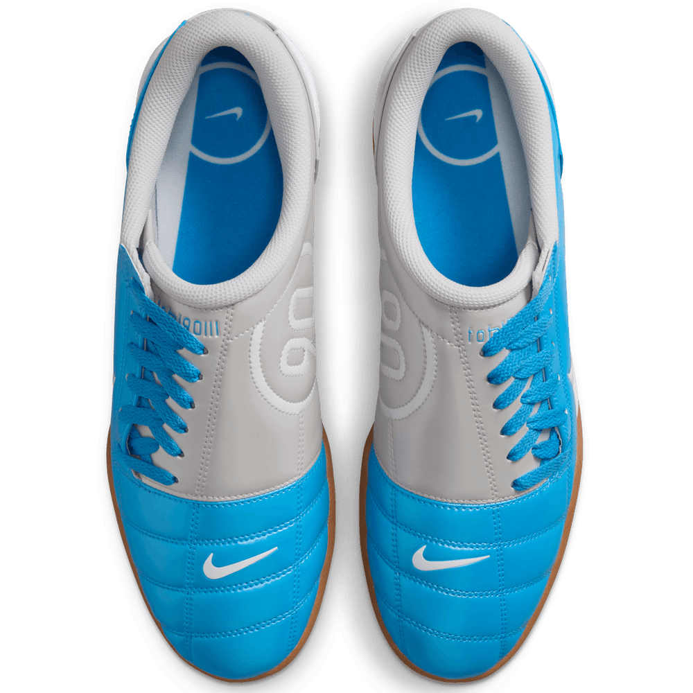 Nike Total 90 III IC 2025 Indoor Shoes - University Blue/Vast Grey/Gum Medium Brown/White