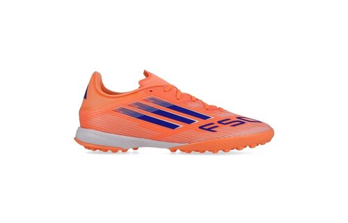 adidas F50 League TF Turf Soccer Shoes - Beam Orange/Lucid Blue/White